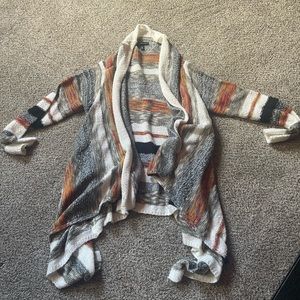 FALL COLORS OPEN CARDIGAN